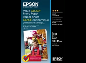 Epson Value Glossy Photo Paper 183 g/m2 - 10x15cm - 100 sheets