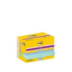 3M Post-it notes super sticky Soulful 47.6 x 47.6 mm, - 90 sheets - 12 pack
