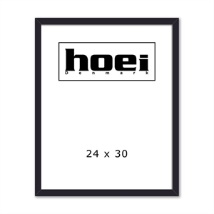 Beige wooden frame for photos and posters 24 x 30 cm