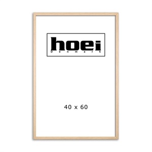 Oak wood frame for photos and posters 40 x 60 cm