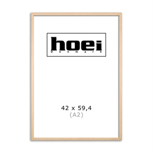 Oak frame for photo and posters 42 x 59.4 cm ( A2 )