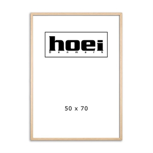Oak wood frame for photos and posters 50 x 70 cm