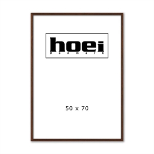 Massive dark oak frame for photos and posters 50 x 70 cm