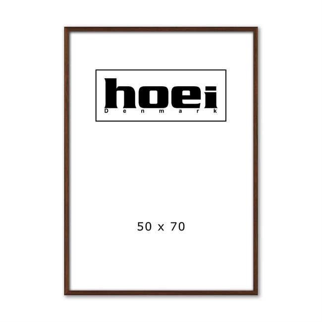 Massive dark oak frame for photos and posters 50 x 70 cm