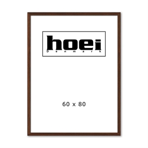 Massive dark oak frame for photos and posters 60 x 80 cm