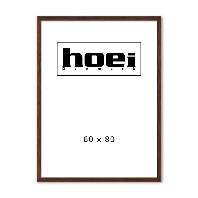 Massive dark oak frame for photos and posters 60 x 80 cm