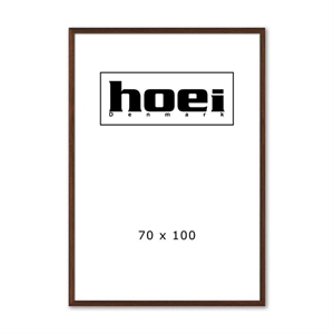 Massive dark oak frame for photos and posters 70 x 100 cm