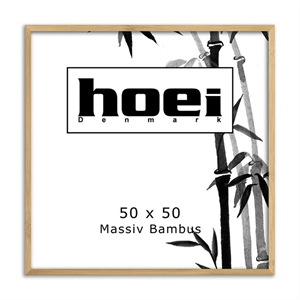 Bamboo wooden frame for photos and posters 50 x 50 cm