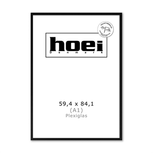 Wooden frame for photos and posters 59.4 x 84.1 - A1 PLEXI cm