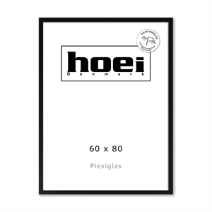 Wooden frame for photos and posters 60 x 80 PLEXI cm