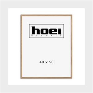 Massive oak frame for photo and posters 40 x 50 cm