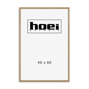Massive oak frame for photos and posters 40 x 60 cm