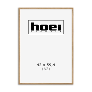 Massive oak frame for photos and posters 42 x 59.4 cm (A2)