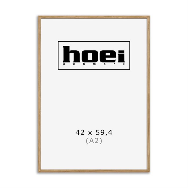 Massive oak frame for photos and posters 42 x 59.4 cm (A2)