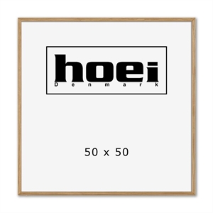 Massive oak frame for photos and posters 50 x 50 cm