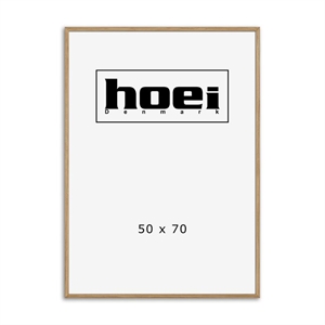 Massive oak frame for photos and posters 50 x 70 cm