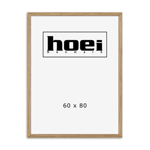 Massive oak frame for photos and posters 60 x 80 cm