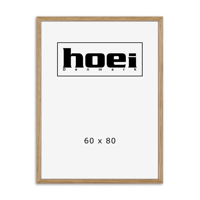 Massive oak frame for photos and posters 60 x 80 cm