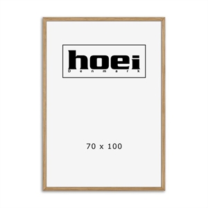 Massive oak frame for photos and posters 70 x 100 cm
