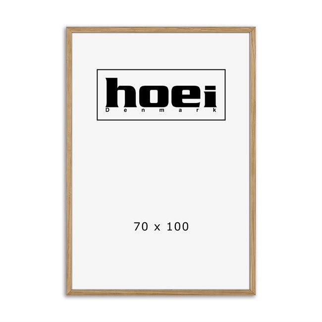 Massive oak frame for photos and posters 70 x 100 cm