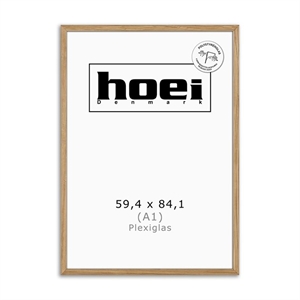 Massive oak frame for photos and posters 59.4 x 84.1 - A1 PLE x cm