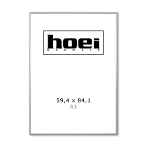 Silver Aluminum Frame - 59 x 84 cm ( A1 )