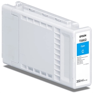 Epson Cyan T56U2 - 350 ml ink cartridge