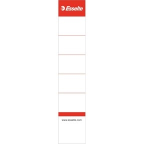 Esselte Smoke Labels for 50mm lever arch file (100)