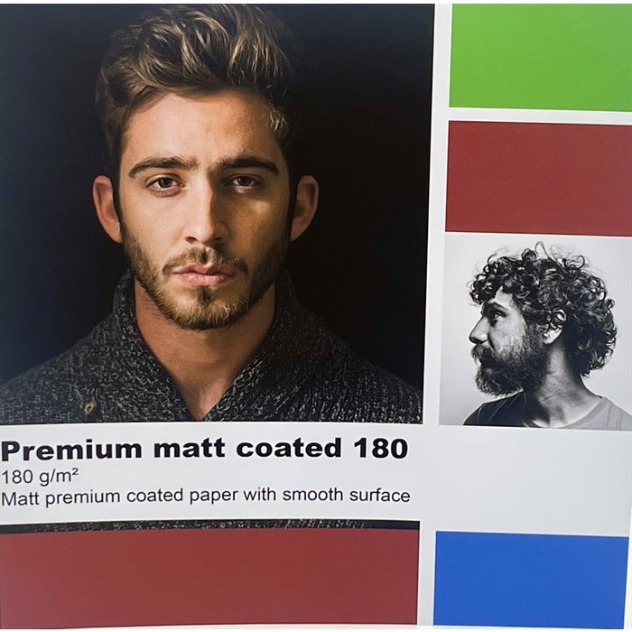 Color Europe Premium matt coated 180 gram - 42" x 30 meters