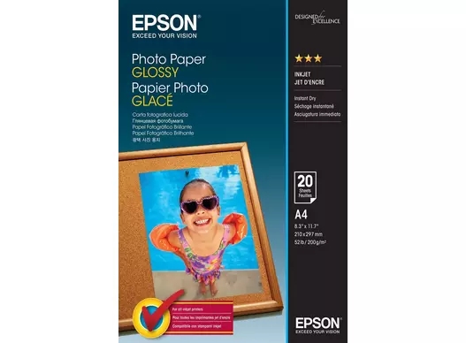 Epson Photo Paper Glossy 200 g/m² - A4 - 20 sheets