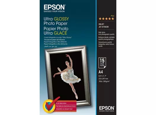 Epson Ultra Glossy Photo Paper 300 g/m² - A4 - 15 sheets