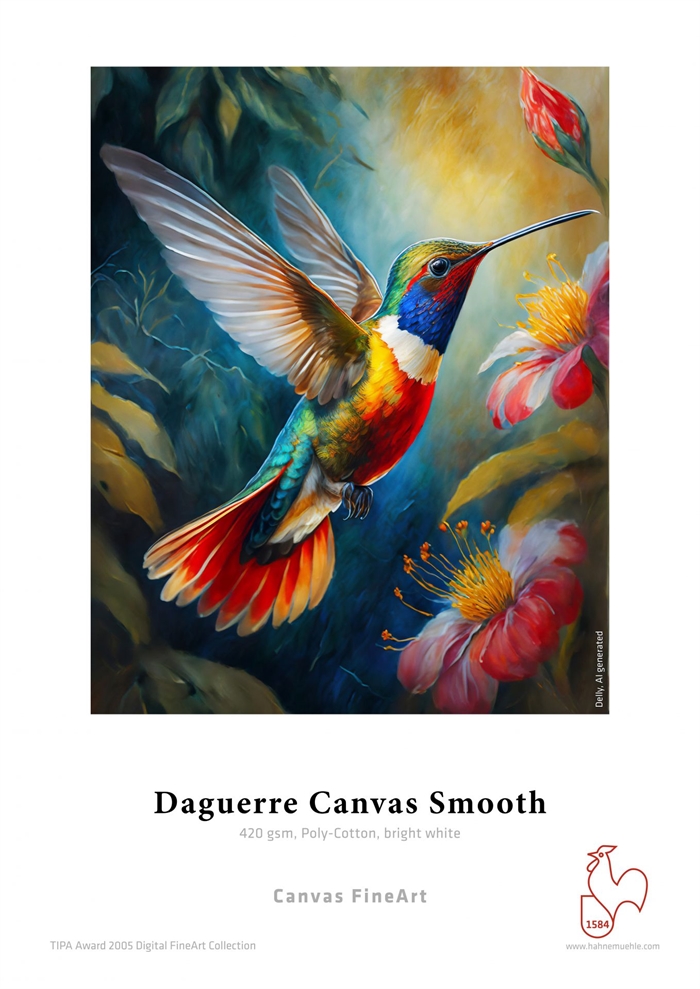 Hahnemühle Daguerre Canvas Smooth 420 g/m² - 17" x 12 meters