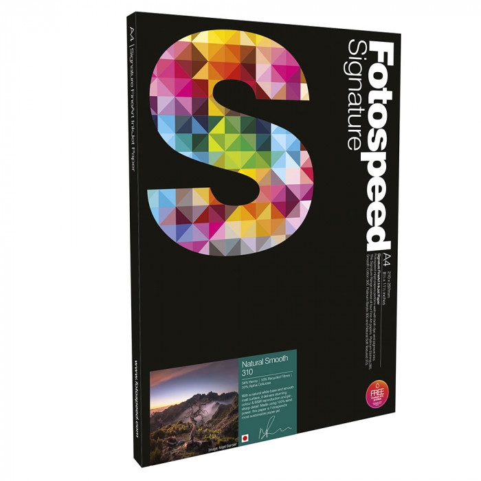 Fotospeed Natural Smooth 310 gsm - A2 25 sheets