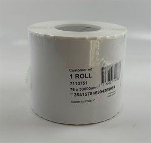 Epson High Gloss Label, continuous roll, 76 mm x 33 meters